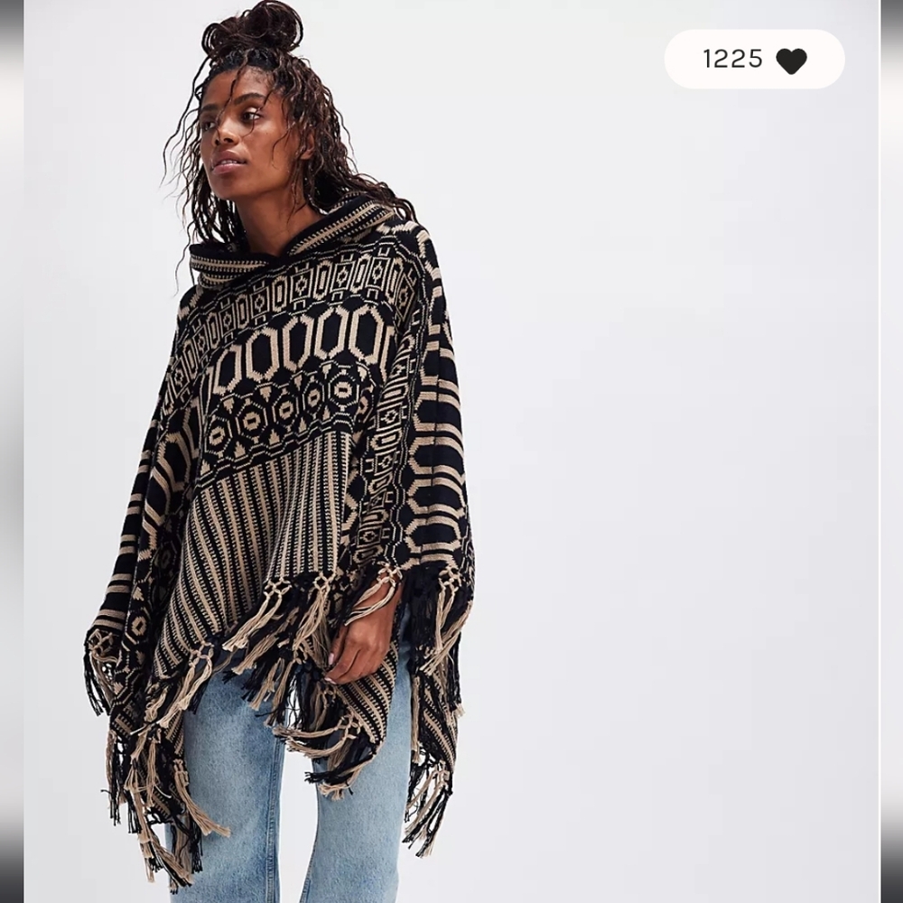 Free People Forever Peruvian Poncho
